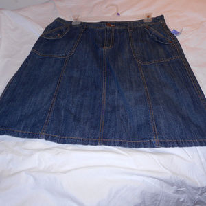 BASS JEAN SKIRT